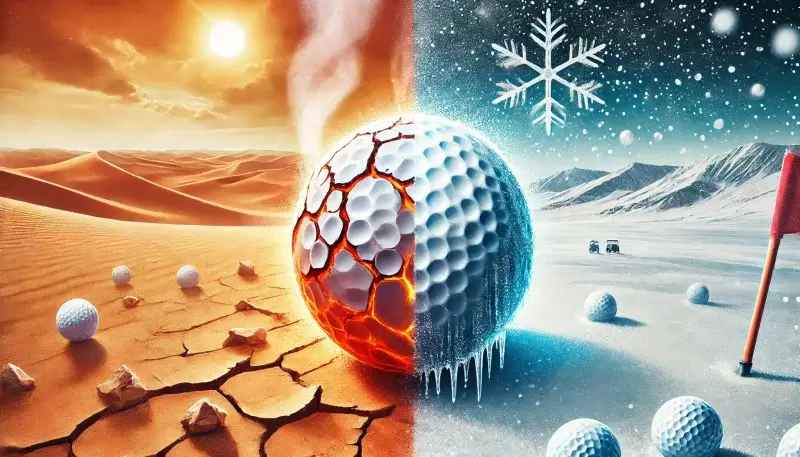 ゴルフボールの劣化と温度変化の影響とは?冬も夏も飛距離を守るコツ! 2 golf ball temperature effects