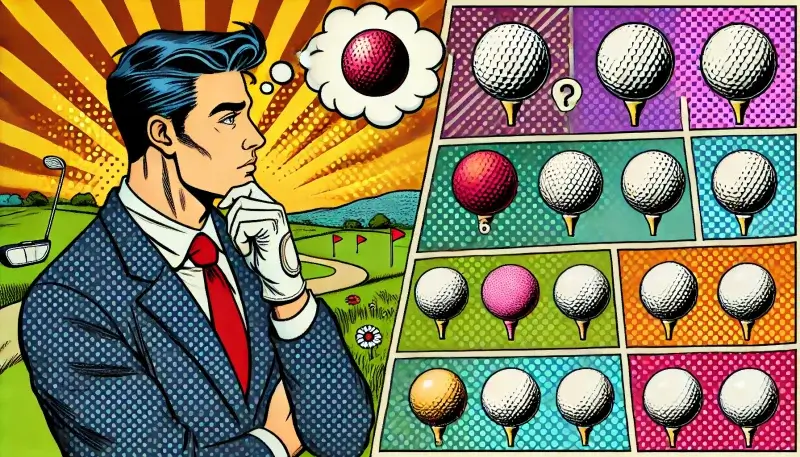 2025年注目のゴルフボール特集とドライバーの相性まで解説 4 golfball selection popart