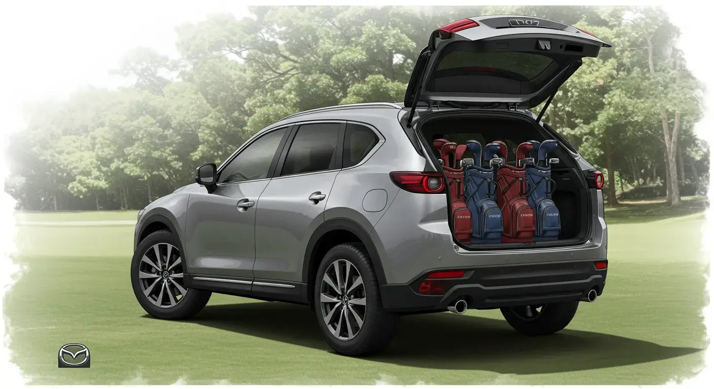 特定商取引法に基づく表記 8 あなた: **対応箇所:H2「【横積みこそ正義】CX-8の荷室を100%引き出す”飛ノ玉彦流”積載術」** **英語プロンプト(imageFX用)** 出力結果がいまいち、もう一度アレンジして あなた: ### 🖼️ 改訂版プロンプト **英語プロンプト(imageFX用)** > A stylish digital illustration of a Mazda CX-8 viewed from the rear, showing golf bags loaded horizontally in a perfectly optimized way, demonstrating a clever and efficient storage technique. The illustration should emphasize the sense of balance, ingenuity, and smart use of space rather than mechanical detail. Use a calm, modern color palette with soft gradients and consistent lighting. No text. Place a small Mazda logo at the corner of the image. **代替テキスト(日本語)** > ゴルフバッグを横向きに積み、荷室を最大限に活用するCX-8をスタイリッシュに描いたイラスト。賢く工夫された積載テクニックを柔らかな色調で表現。画像の端にマツダロゴあり。 **ファイル名** > cx8\_horizontal\_loading\_art\_04.jpg わかりにくい表現になっているから抽象的で、いいよ ChatGPT の回答は必ずしも正しいとは限りません。重要な情報は確認するようにしてください。